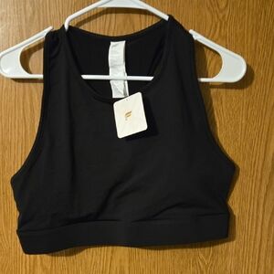 Fabletics Trinity High-Impact Black Sports Bra